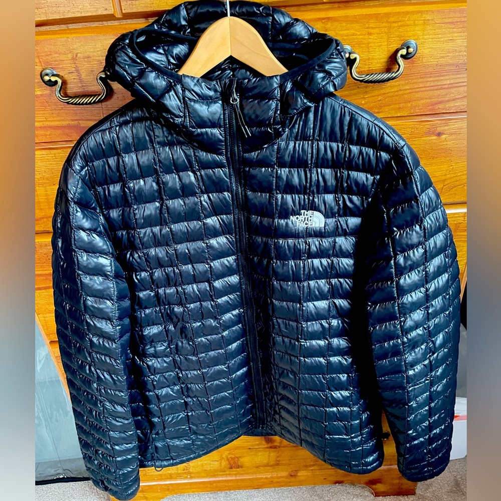 The North Face men’s puffer hoodie jacket